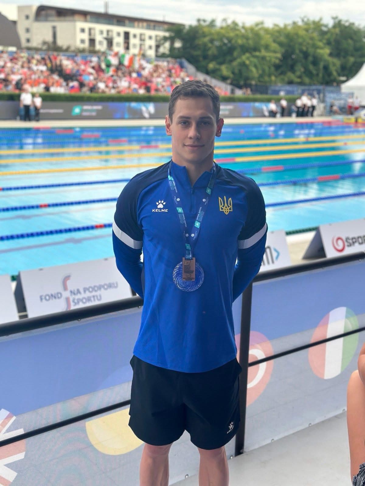 Плавці з Дніпра вибороли три медалі на чемпіонаті Європи