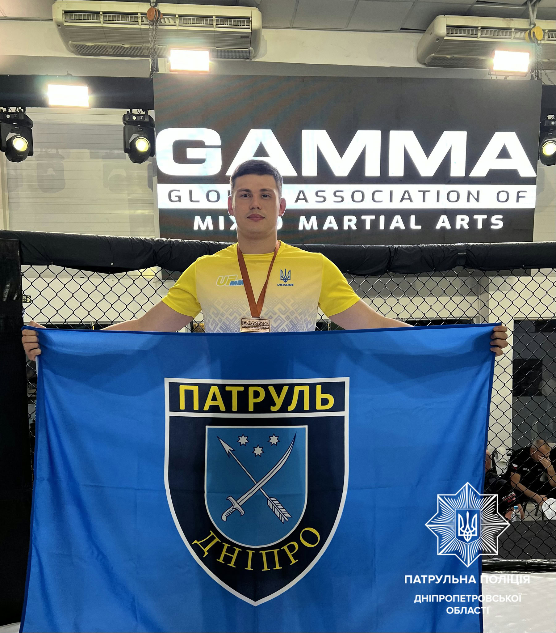 Патрульний з Дніпра здобув «бронзу» на чемпіонаті світу з ММА в Бразилії