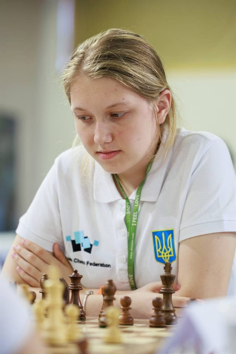 Юна шахістка з Дніпра здобула срібло на Командному чемпіонаті Європи