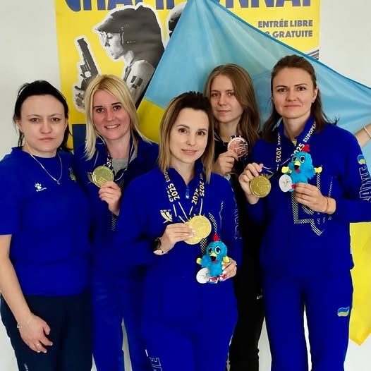 Спортсмени з Дніпровщини стали призерами чемпіонату Європи зі стрільби у Франції