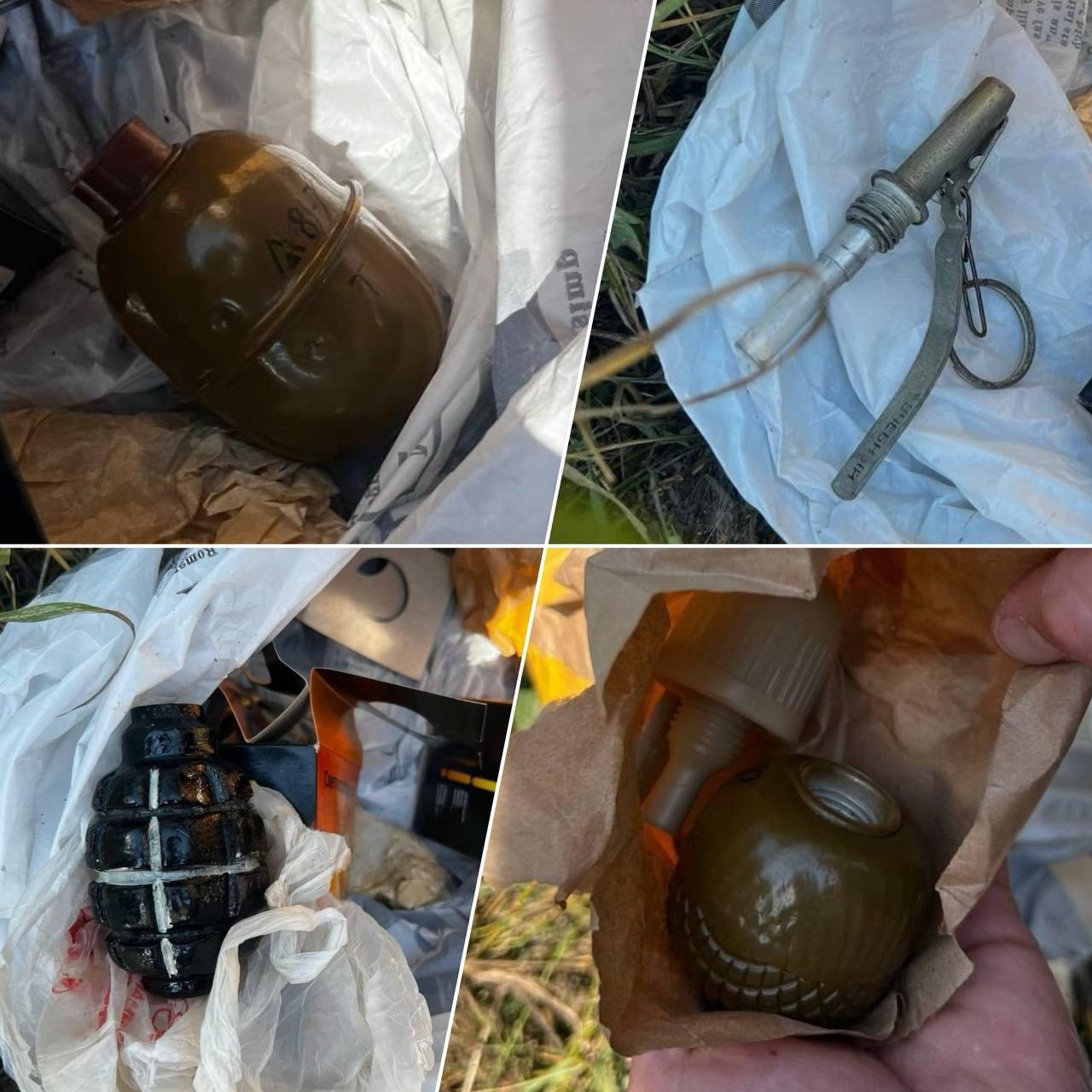 У Дніпрі біля будинку знайшли схованку з бойовими гранатами