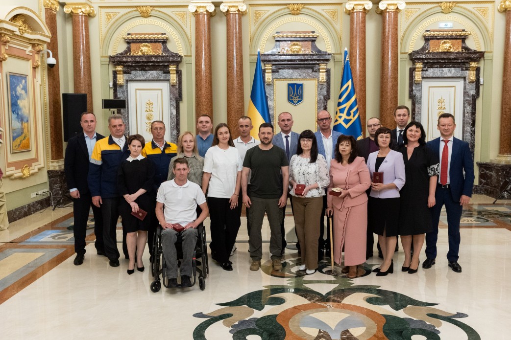 Майстер з Дніпровщини отримала орден від Президента України