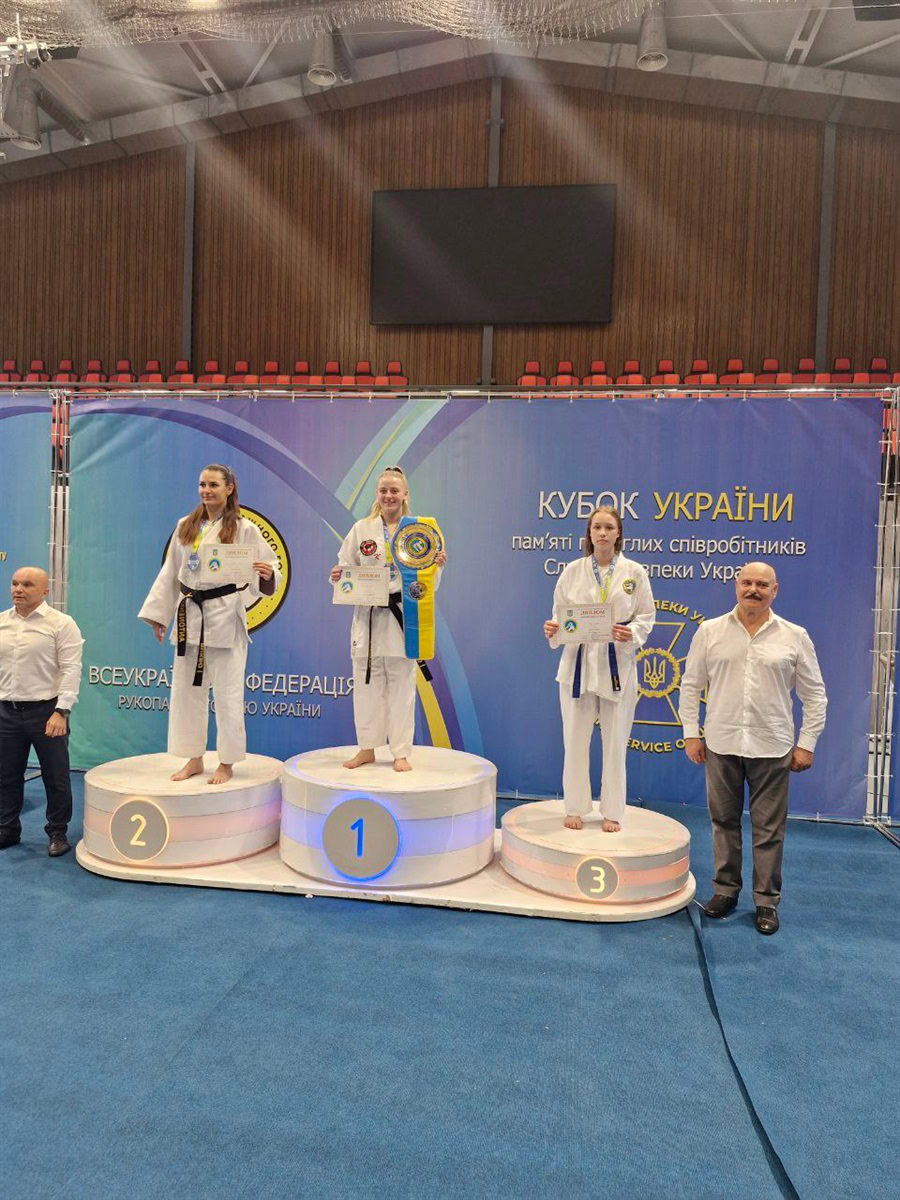 Дніпровські спортсмени вибороли 17 медалей на Кубку України з рукопашного бою