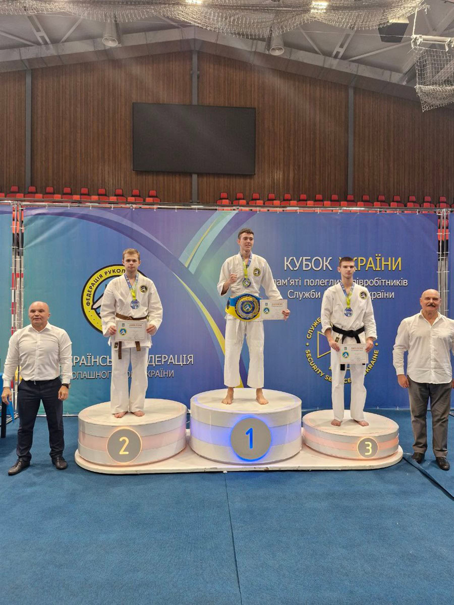 Дніпровські спортсмени вибороли 17 медалей на Кубку України з рукопашного бою