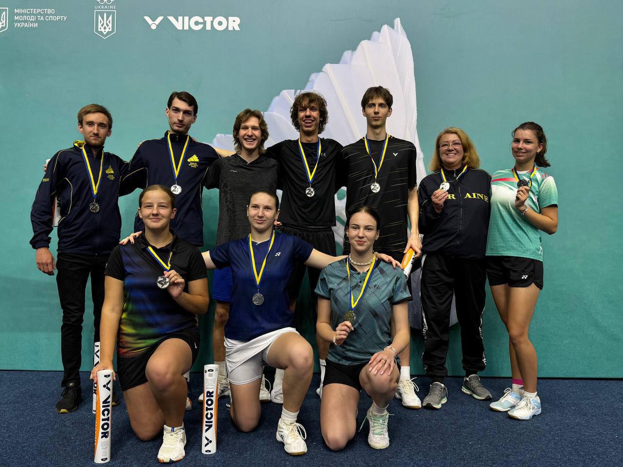 Дніпровські бадмінтоністи вибороли золото і срібло Суперліги-2025