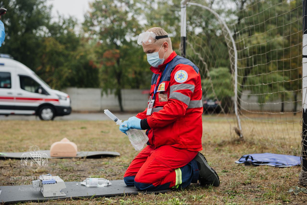 У Дніпрі пройшов обласний турнір бригад екстреної медицини