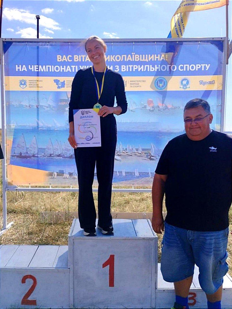 Дніпровські спортсмени вибороли ще три медалі на чемпіонаті України з вітрильного спорту