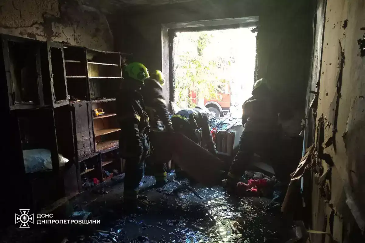 У Кривому Розі внаслідок пожежі загинули двоє дітей