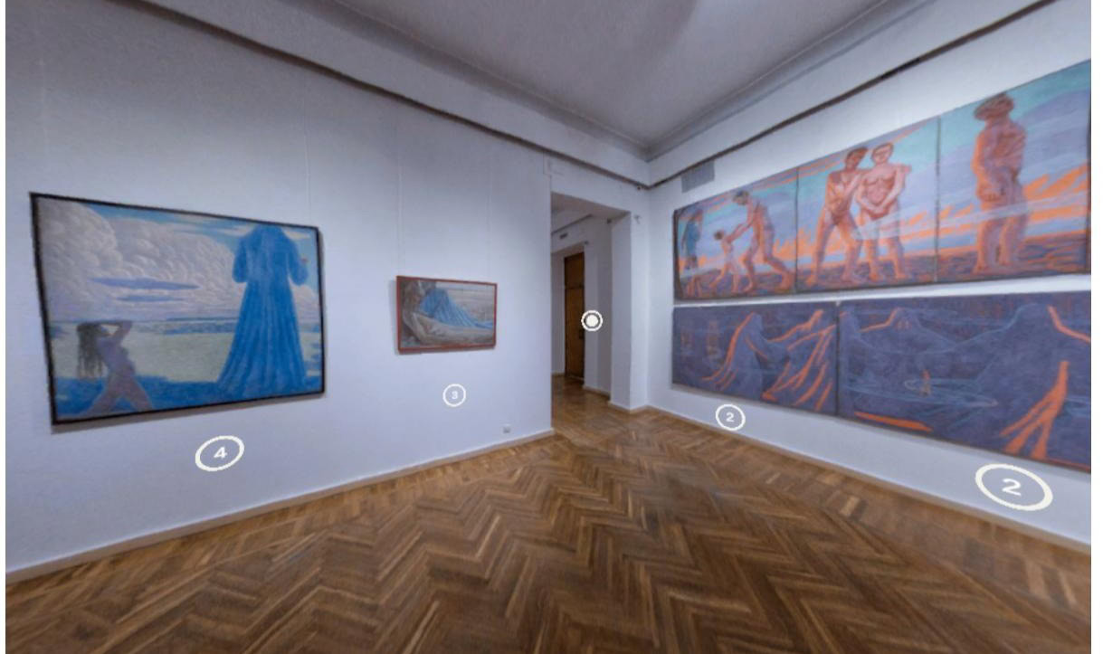 Віртуальну галерею художника-символіста Михайла Сапожникова створили у Дніпрі