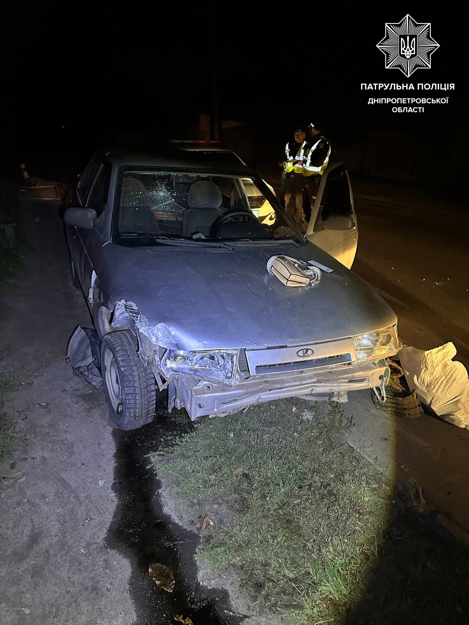 У Дніпрі нетвереза водійка без прав вчинила ДТП – поруч був власник авто, який «учив її водити»