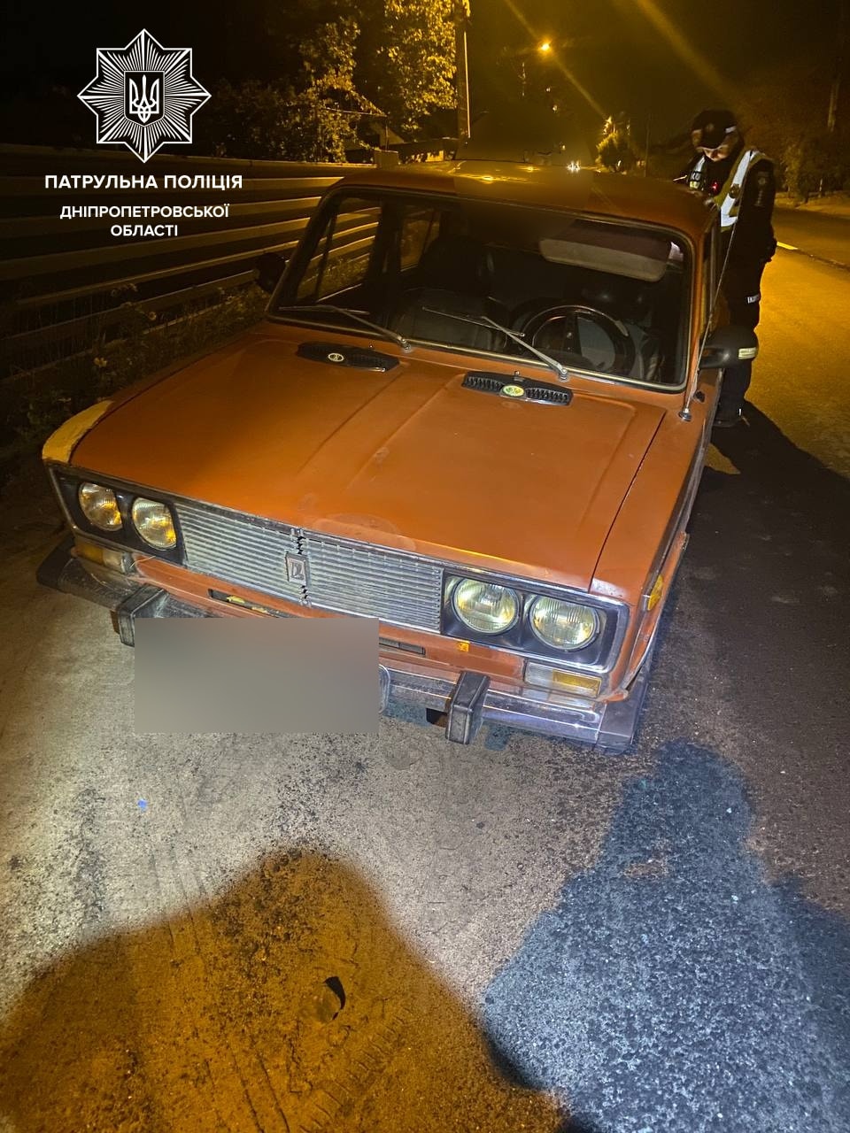 У Дніпрі патрульні переслідували авто, в якому був 17-річний нетверезий водій