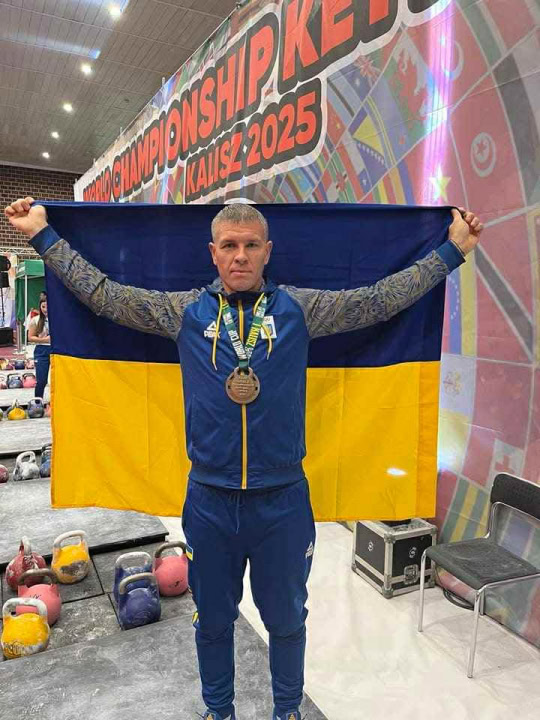 Спортсмен з Дніпровщини став переможцем Кубка світу з гирьового спорту