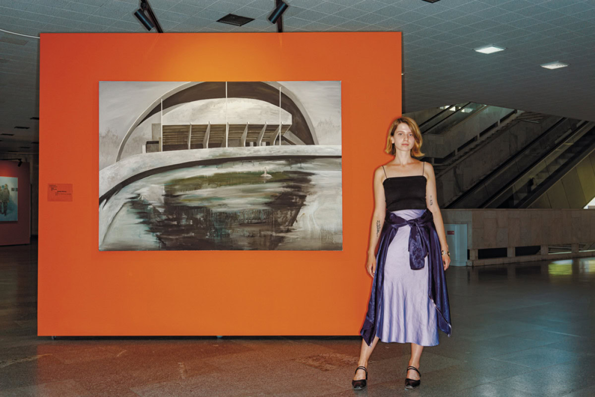 «Рай» крізь призму війни: у Дніпрі відкривається виставка молодої художниці