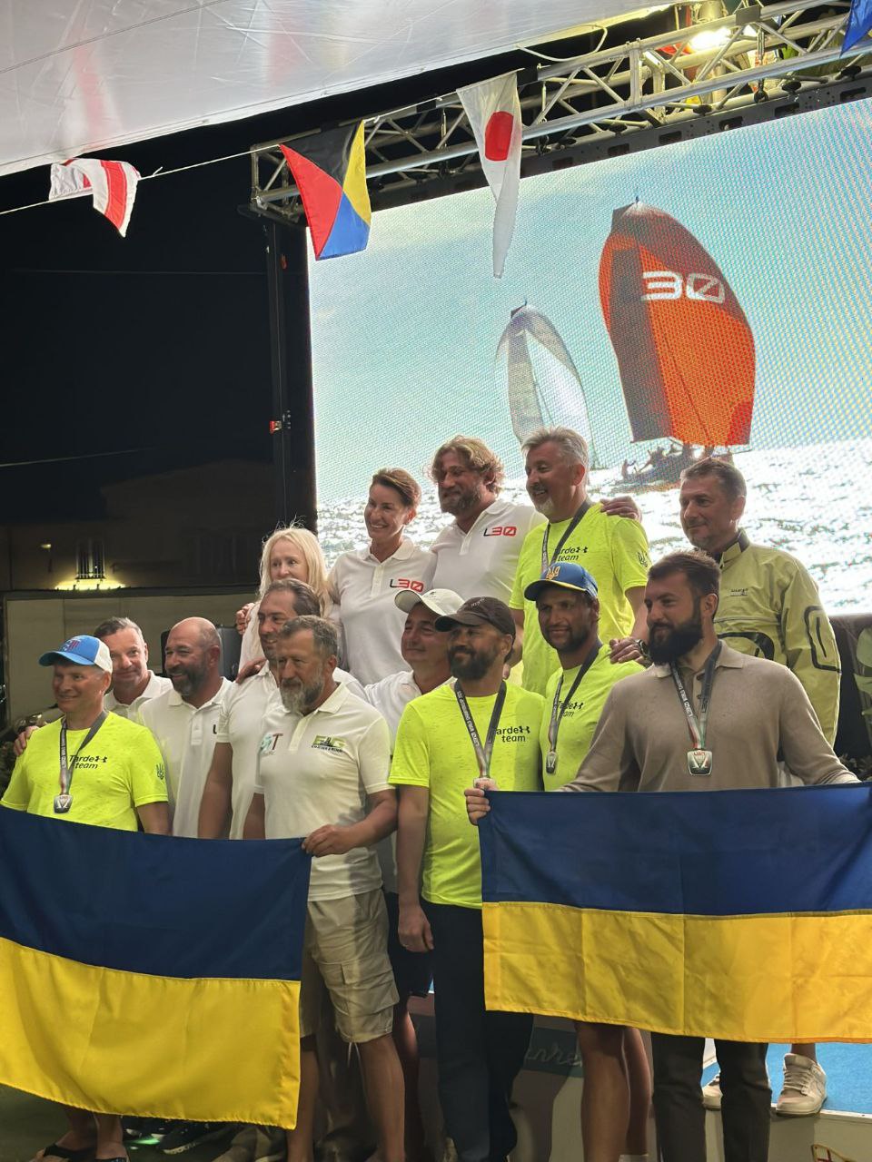 Дніпровські яхтсмени вибороли срібло на чемпіонаті світу в Італії