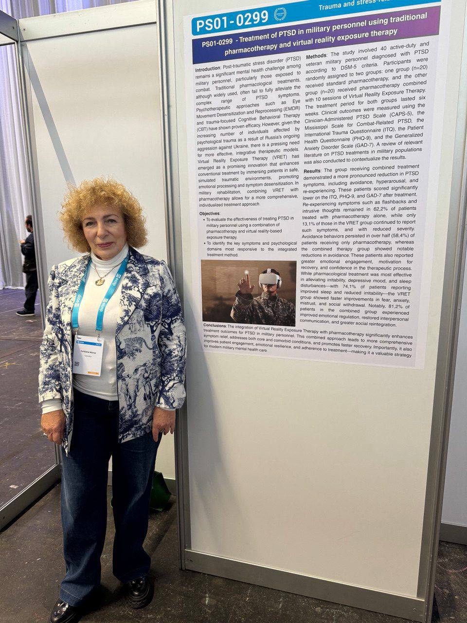 Дніпровські психіатри здобули перше місце у світі за інноваційне лікування ПТСР