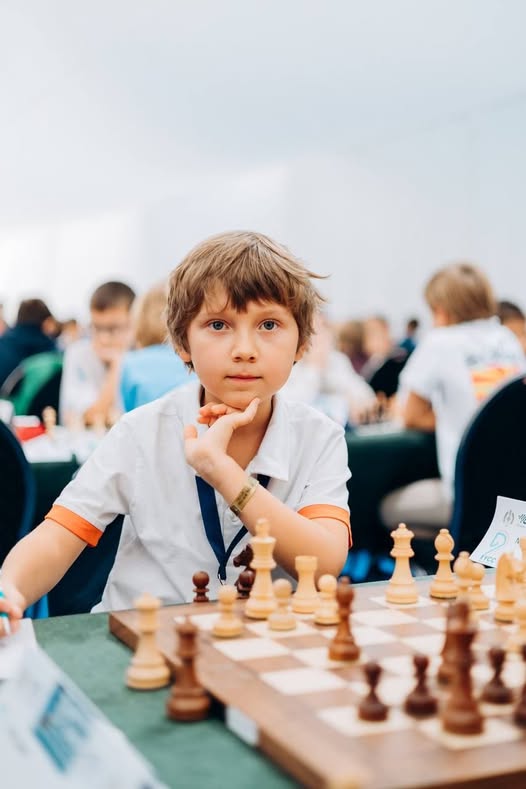 7-річний шахіст із Дніпра Мирон Нетребка – чемпіон Європи