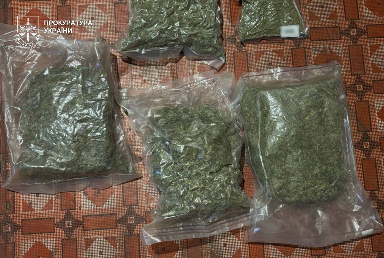 8 кг канабісу на 2 млн грн: мешканець Дніпровщини підозрюється у наркоторгівлі