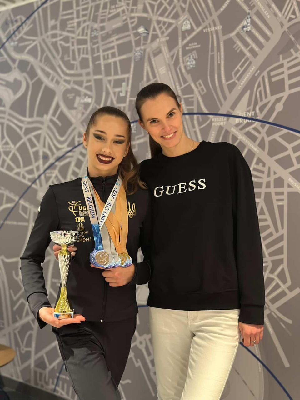 14-річна гімнастка з Дніпра здобула «бронзу» на міжнародному турнірі в Бельгії