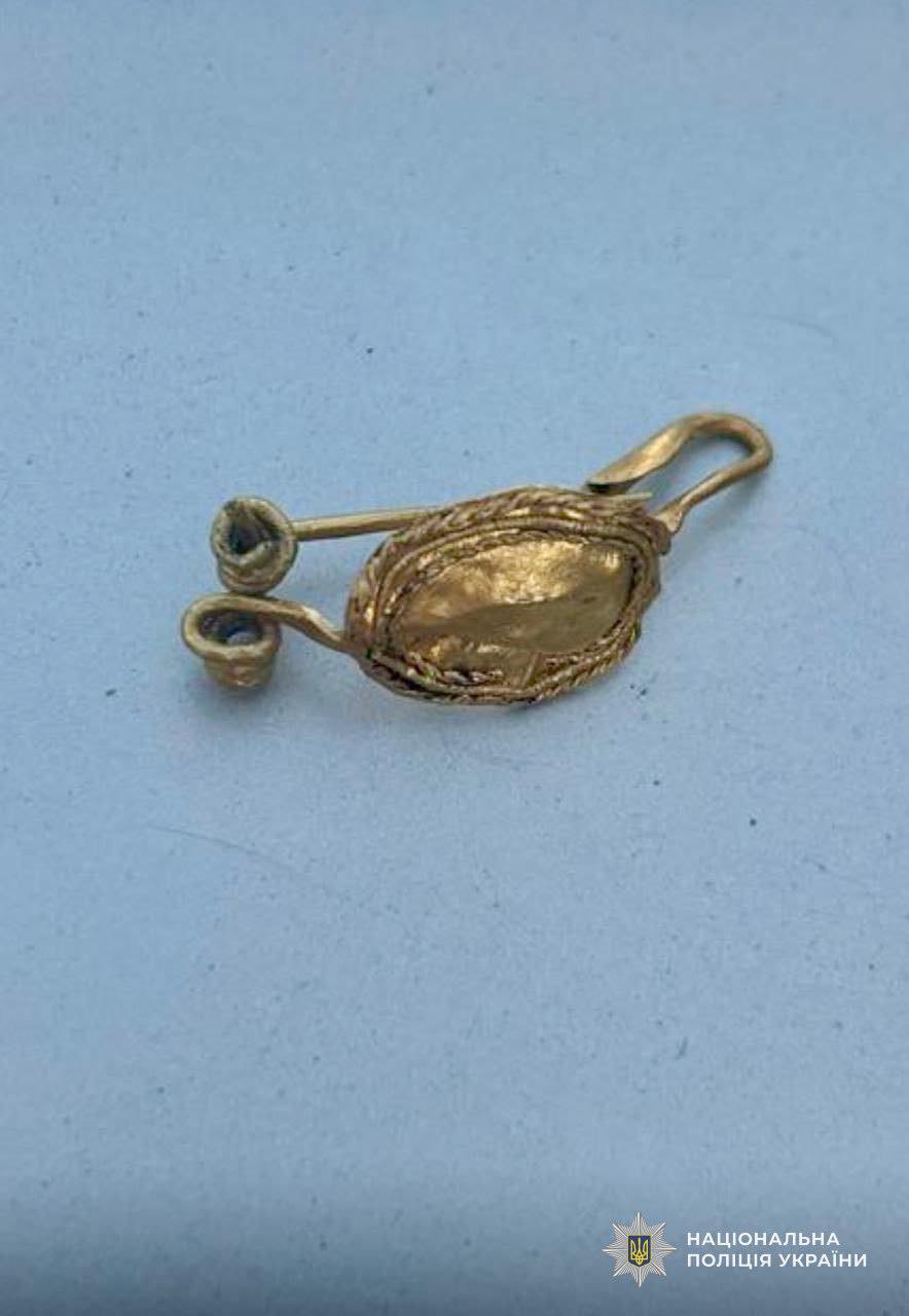 Антична фібула й скарб монет: поліція викрила спробу онлайн-продажу історичних артефактів