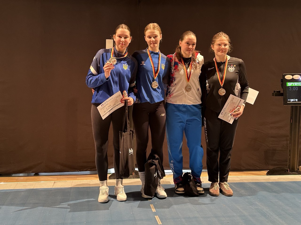 Дніпрянка Марія Середа виборола «золото» на міжнародному турнірі з фехтування у Німеччині