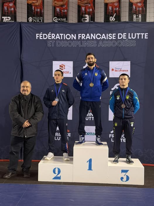 Борець з Кам’янського Іван Стефанський виграв «бронзу» на турнірі у Франції