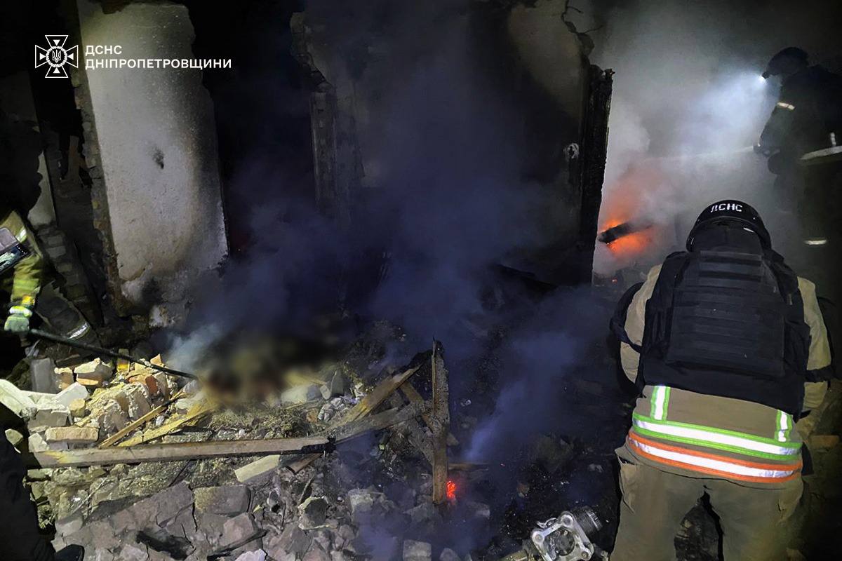 Удар по Кривому Рогу та Синельниківщині: двоє загиблих, є поранена
