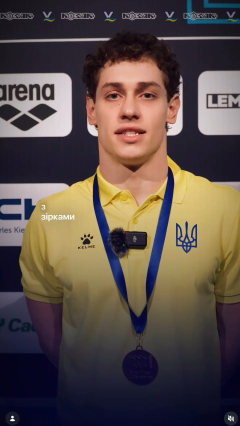 Плавець Максим Овчінніков з Дніпра став бронзовим призером турніру у Люксембурзі