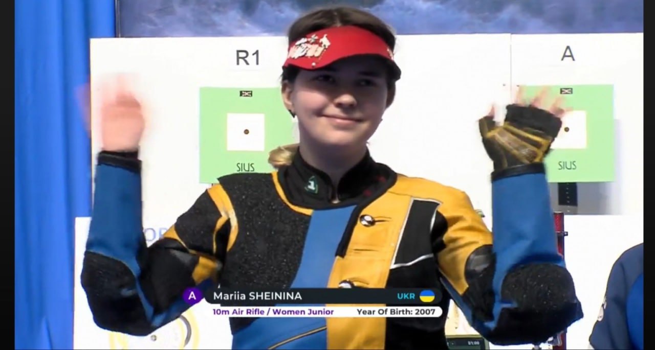 Марія Шейніна з Дніпра здобула «бронзу» на чемпіонаті Європи зі стрільби U21 у Болгарії