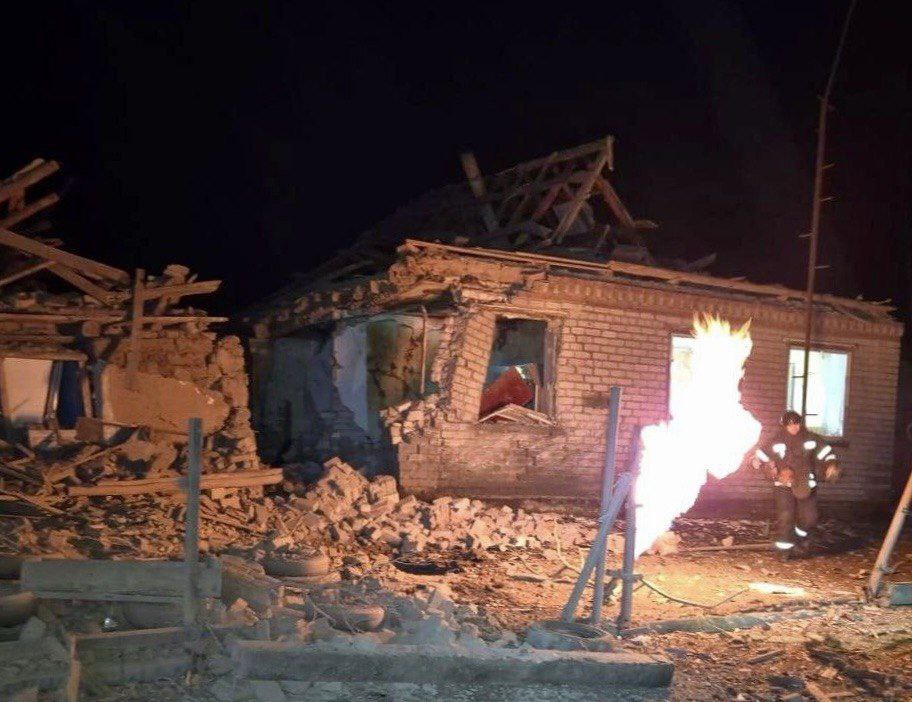 Нічна атака на Дніпровщину – постраждали два райони, пошкоджена гімназія