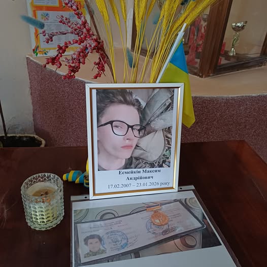 У 18 років на щиті. Історія юнака з Дніпровщини, який з повноліття став на захист України