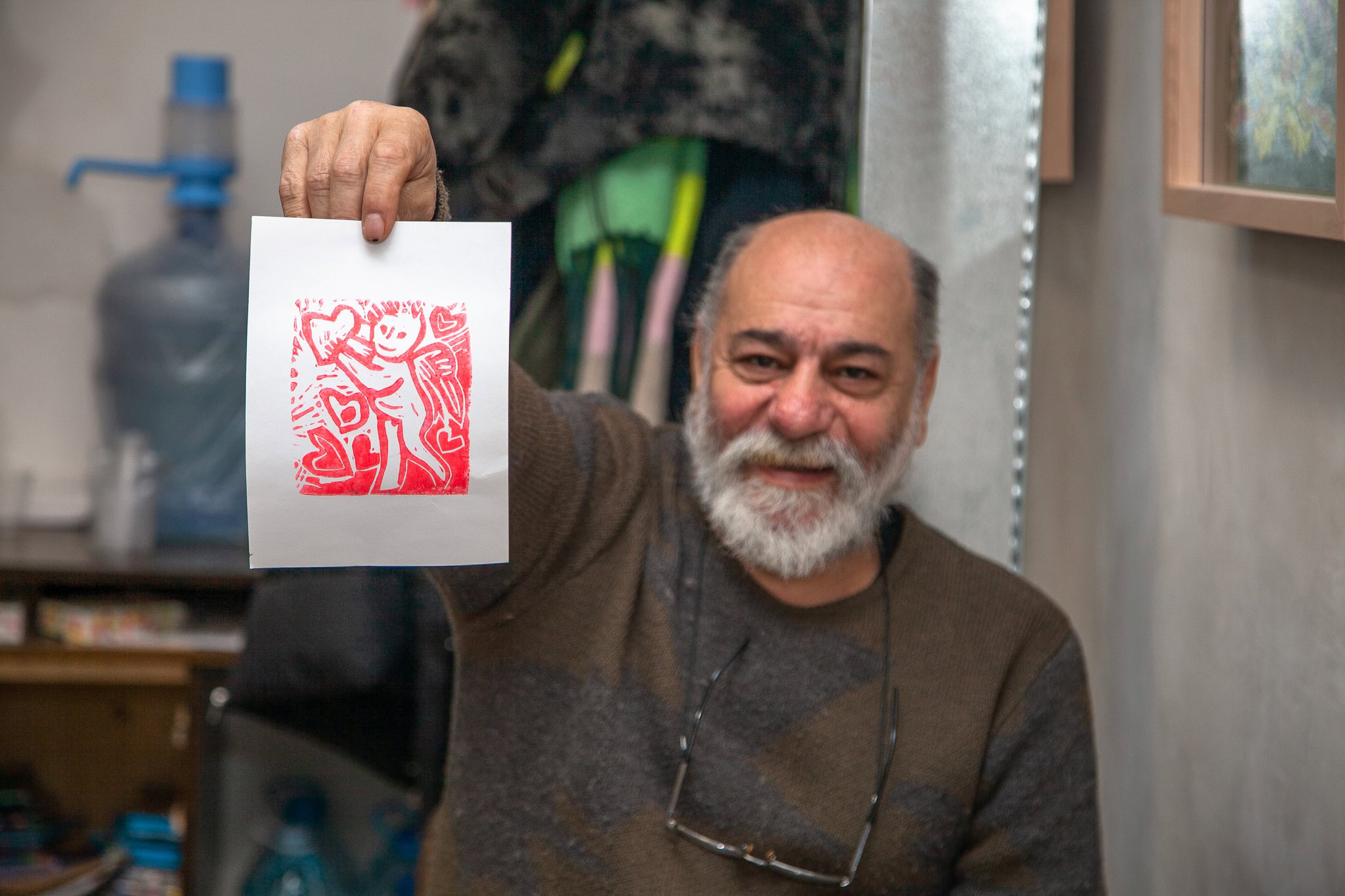 День закоханих у майстерні митця: у Дніпрі пропонують альтернативу валентинкам