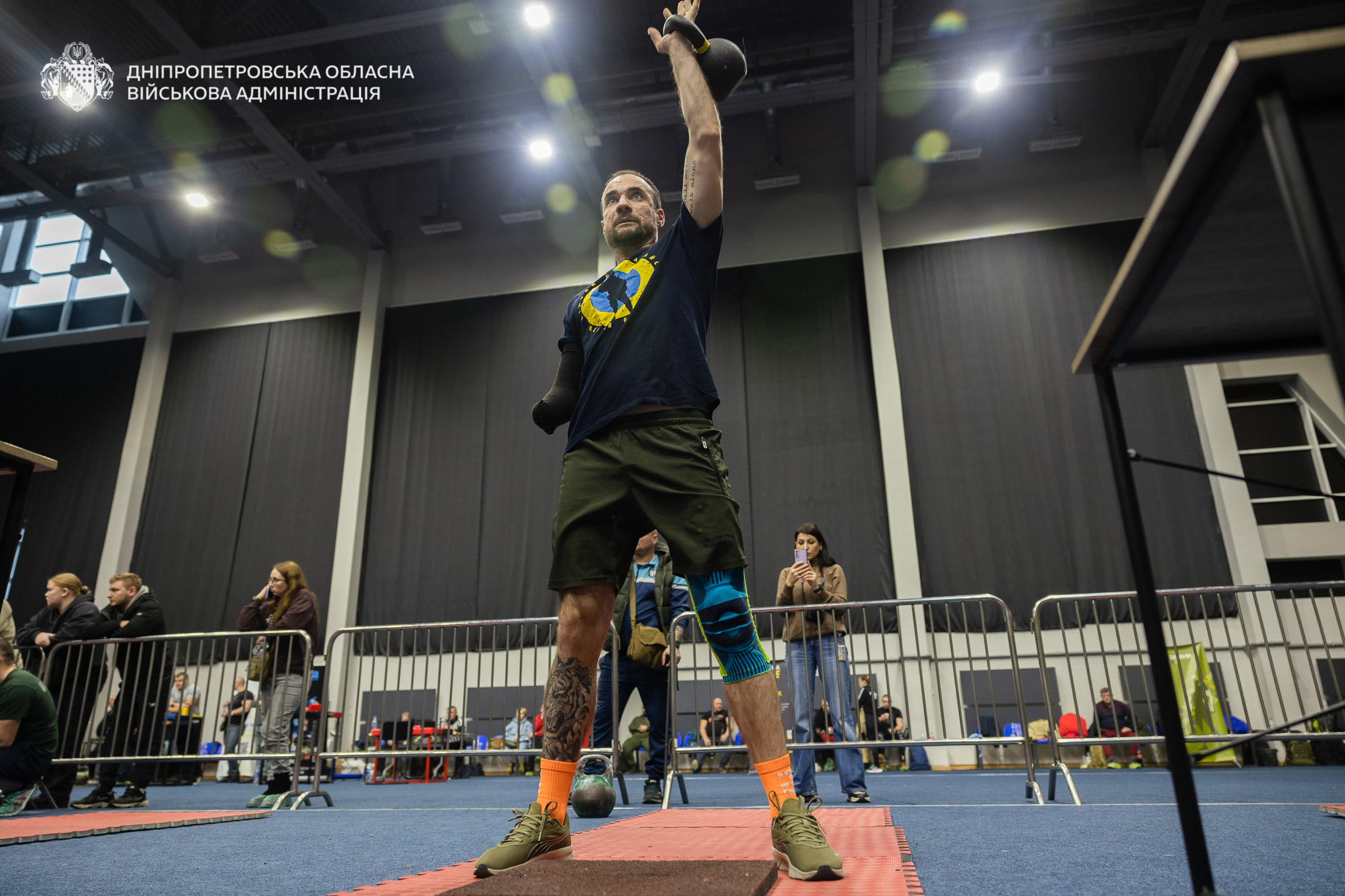 У Дніпрі майже 200 поранених воїнів зібралися на спортивний турнір