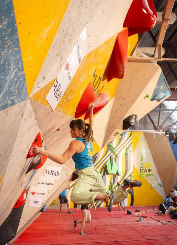 Скелелазка з Дніпра здобула «бронзу» на престижному турнірі у Британії