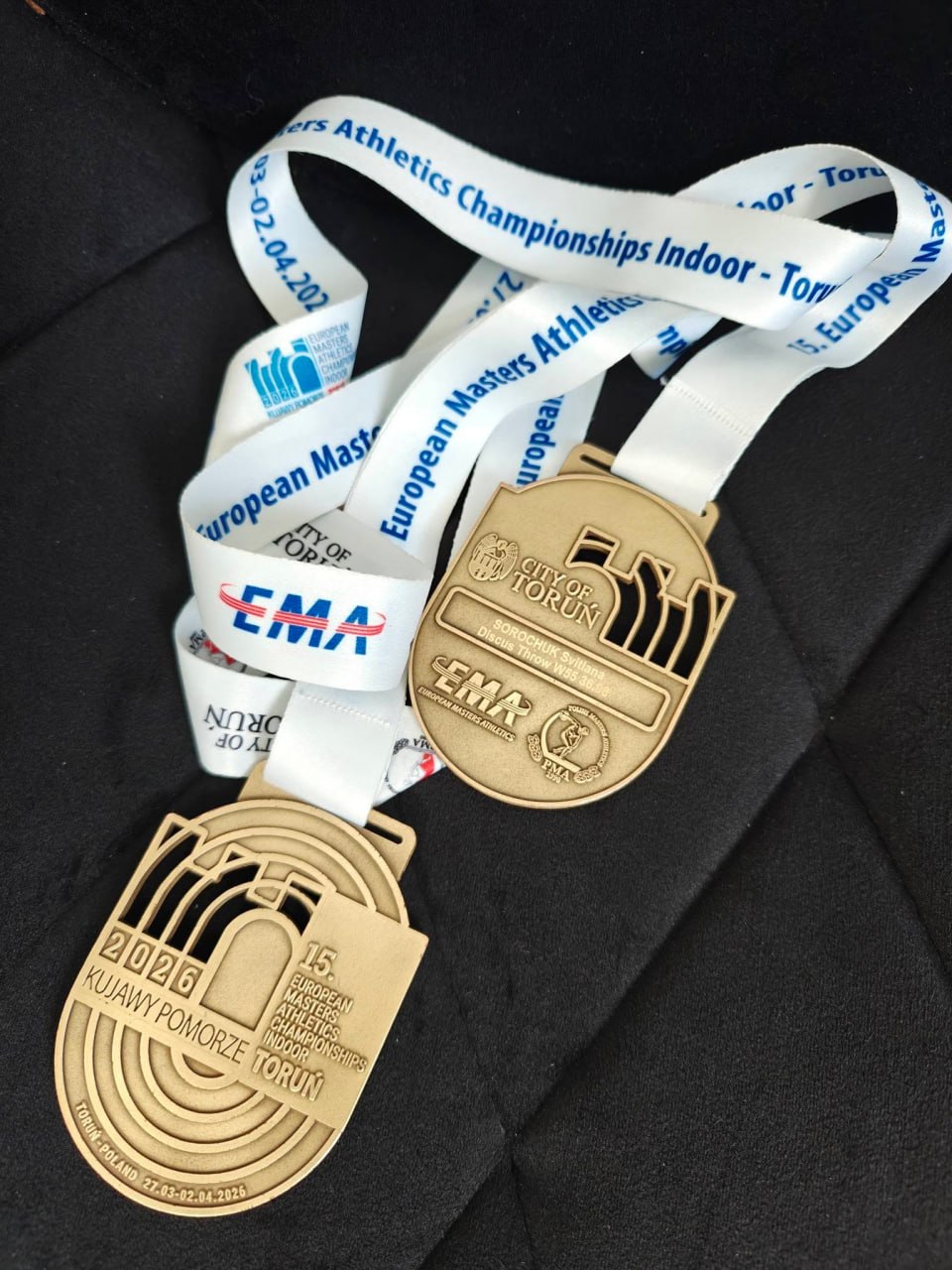 Дніпровські ветерани легкої атлетики здобули 5 медалей на чемпіонаті Європи у Польщі