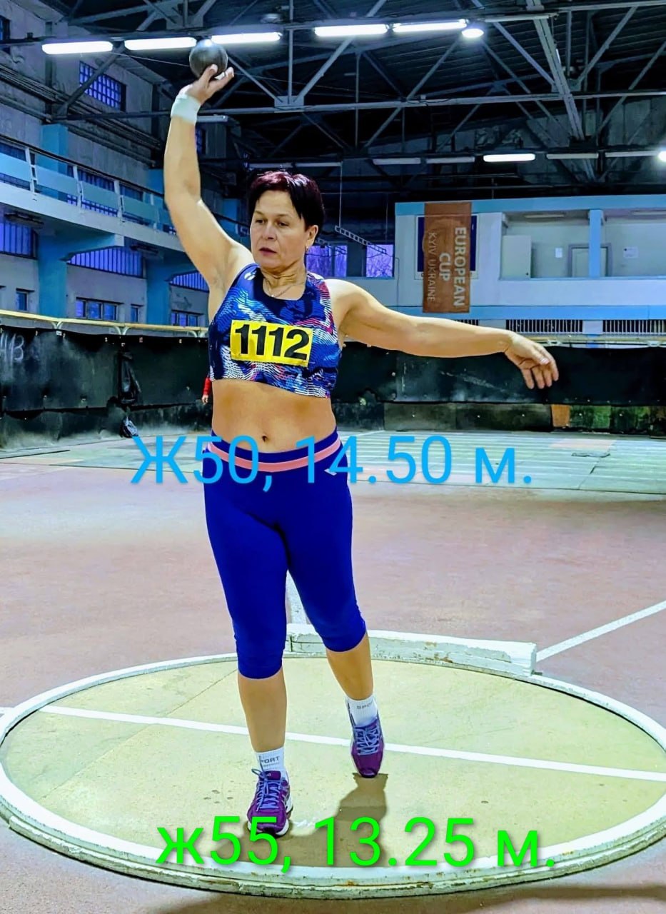 Дніпровські ветерани легкої атлетики здобули 5 медалей на чемпіонаті Європи у Польщі