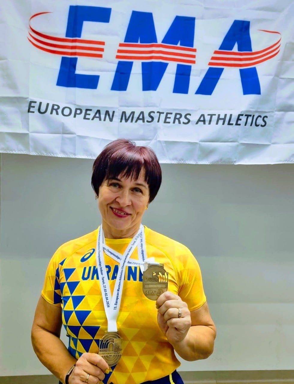 Дніпровські ветерани легкої атлетики здобули 5 медалей на чемпіонаті Європи у Польщі