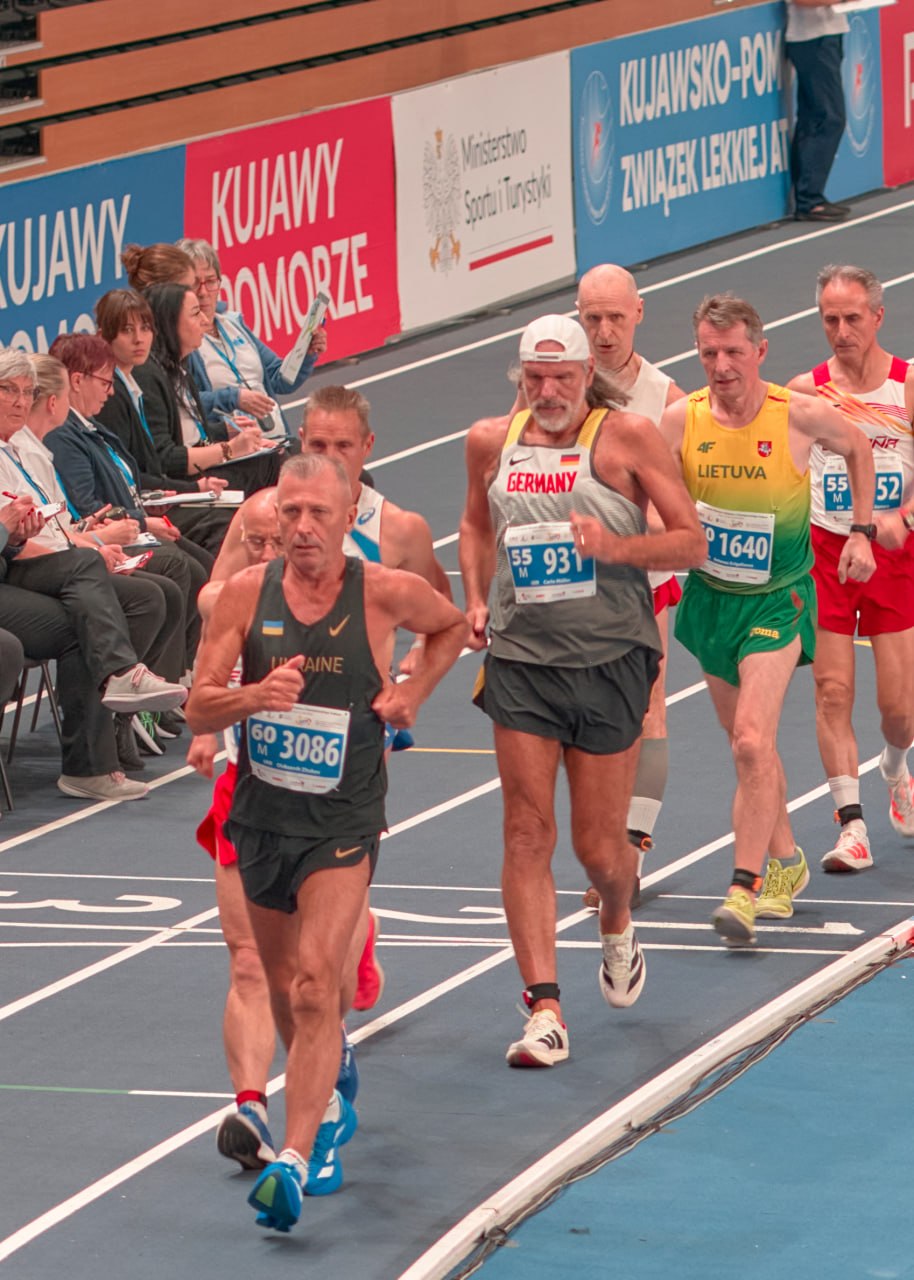 Дніпровські ветерани легкої атлетики здобули 5 медалей на чемпіонаті Європи у Польщі