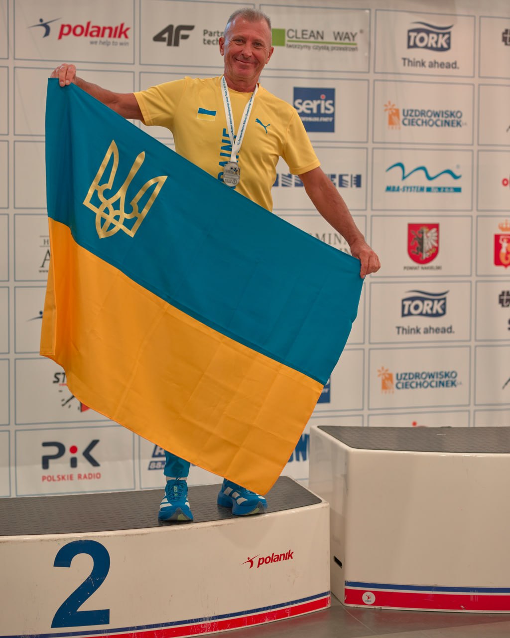 Дніпровські ветерани легкої атлетики здобули 5 медалей на чемпіонаті Європи у Польщі