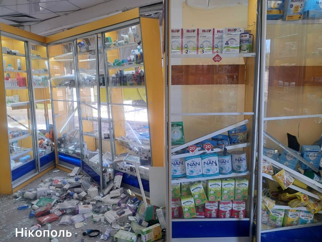 FPV-атака на Нікополь: поранені семеро людей, серед них 1,5-річна дитина