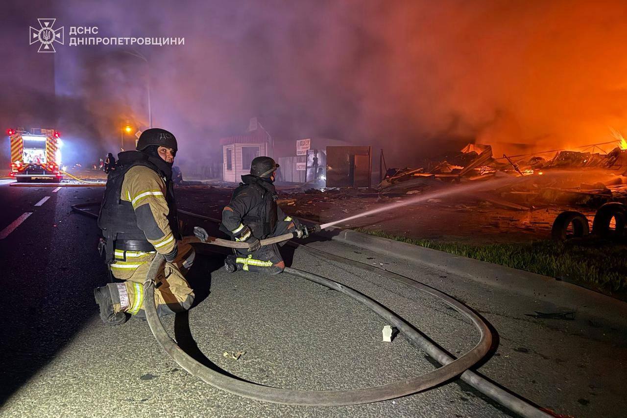 Павлоград під повторним ударом: РФ атаковували три райони Дніпровщини, є поранені